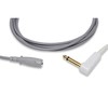 Cables & Sensors Covidien/Nellcor Temperature Adapter - Female Mono Plug Connector, 90° DYSI-30-PH0